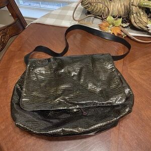 Carlos Falchi Studio messenger crossbody bag